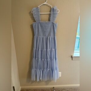 Baltic Born Emma smocked tulle dress